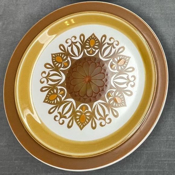 Vintage Lytton Casual Ceram Stoneware Japan Side Plates CH9600 Set of 4 - Picture 3 of 14